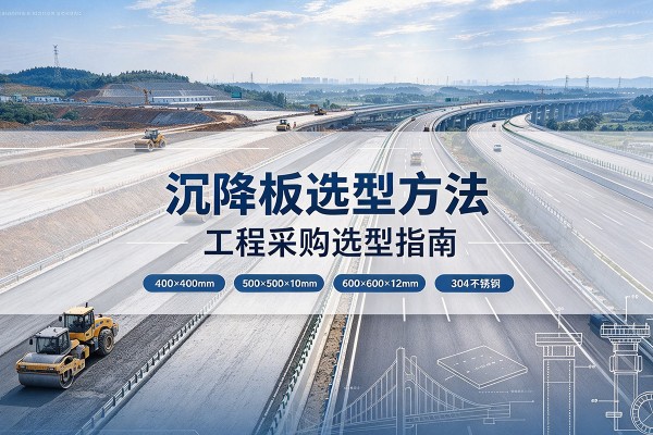 泌阳沉降板选择方法