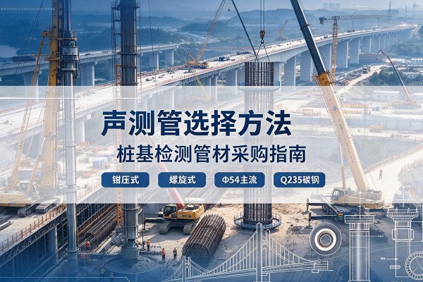 泌阳声测管选型标准