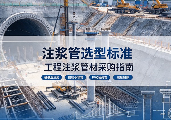 泌阳注浆管选型标准